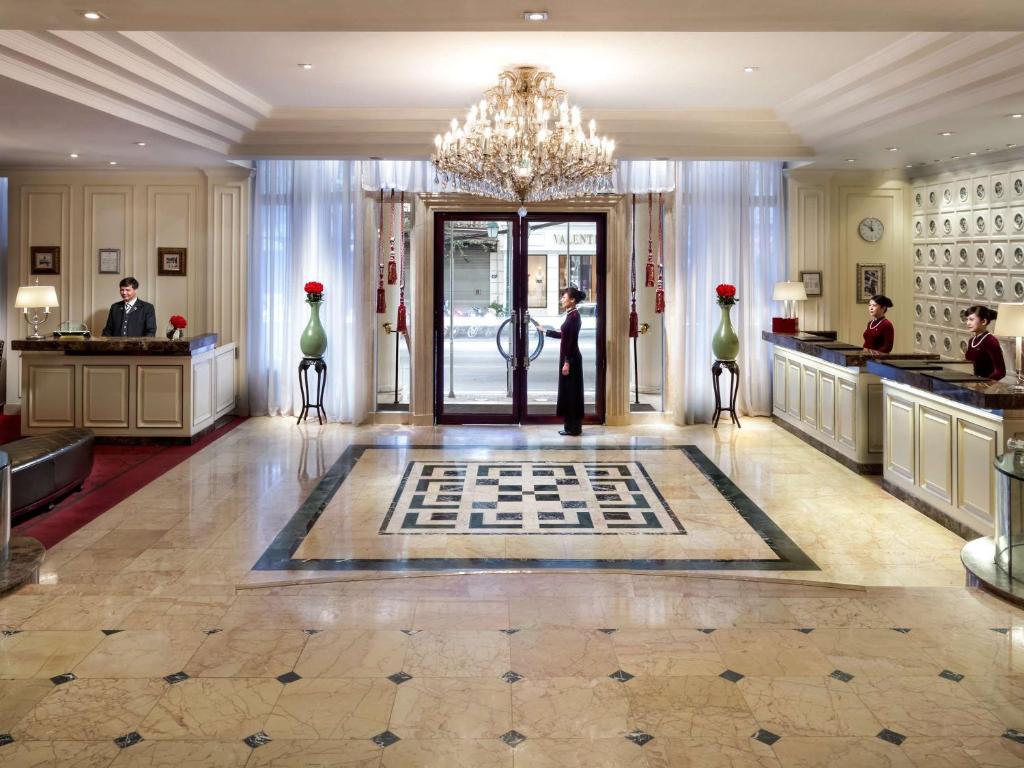 Vstupní hala nebo recepce v ubytování Sofitel Legend Metropole Hanoi