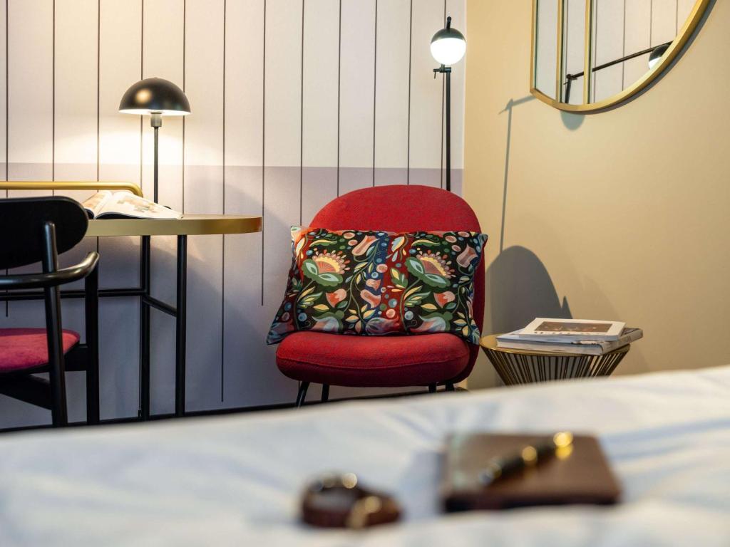 Część wypoczynkowa w obiekcie Hotel Mercure Wien City