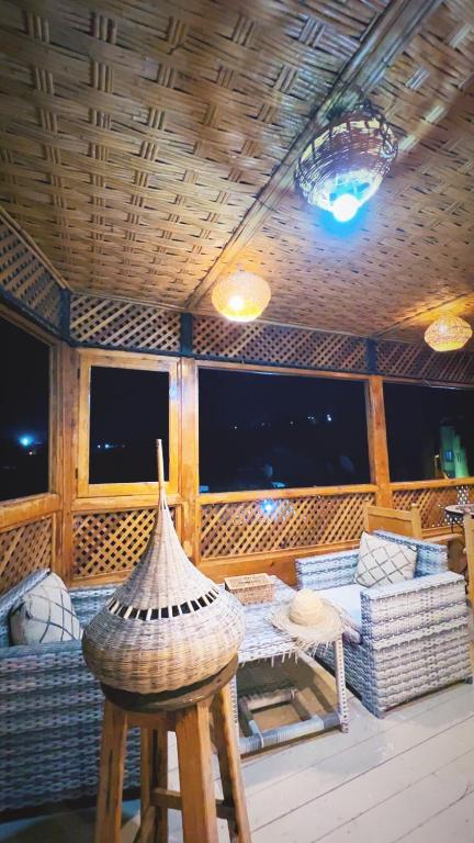 Posezení v ubytování Riad Fes Madaw