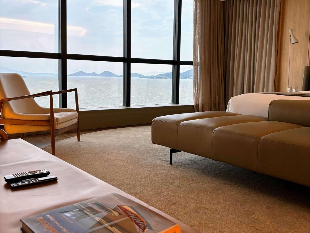 Posezení v ubytování Novotel Florianopolis