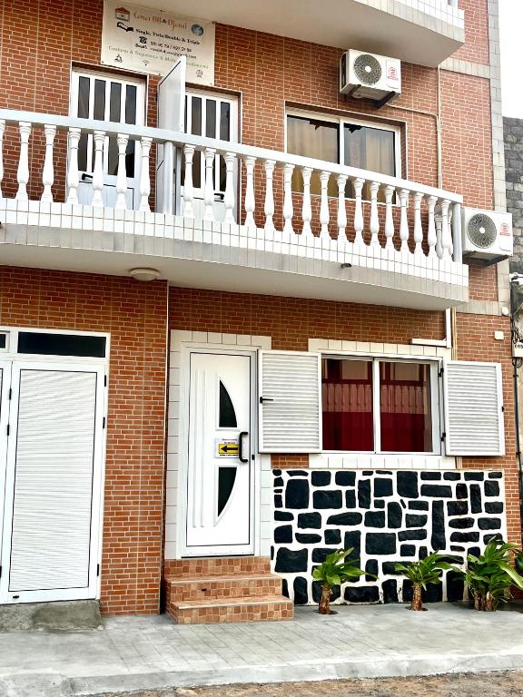 Budova, kde se bed and breakfast nachází