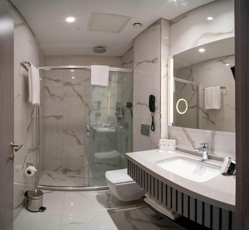 Koupelna v ubytování Icon Hotel Bomonti