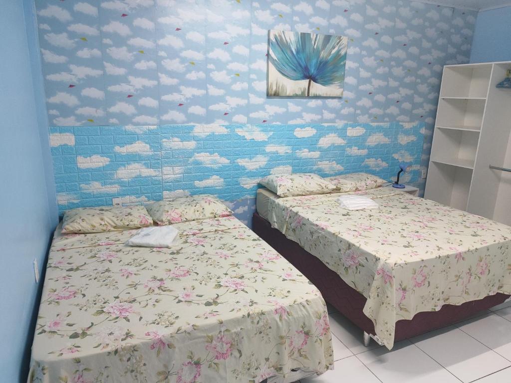Postel nebo postele na pokoji v ubytování Hotel Colors Manaus