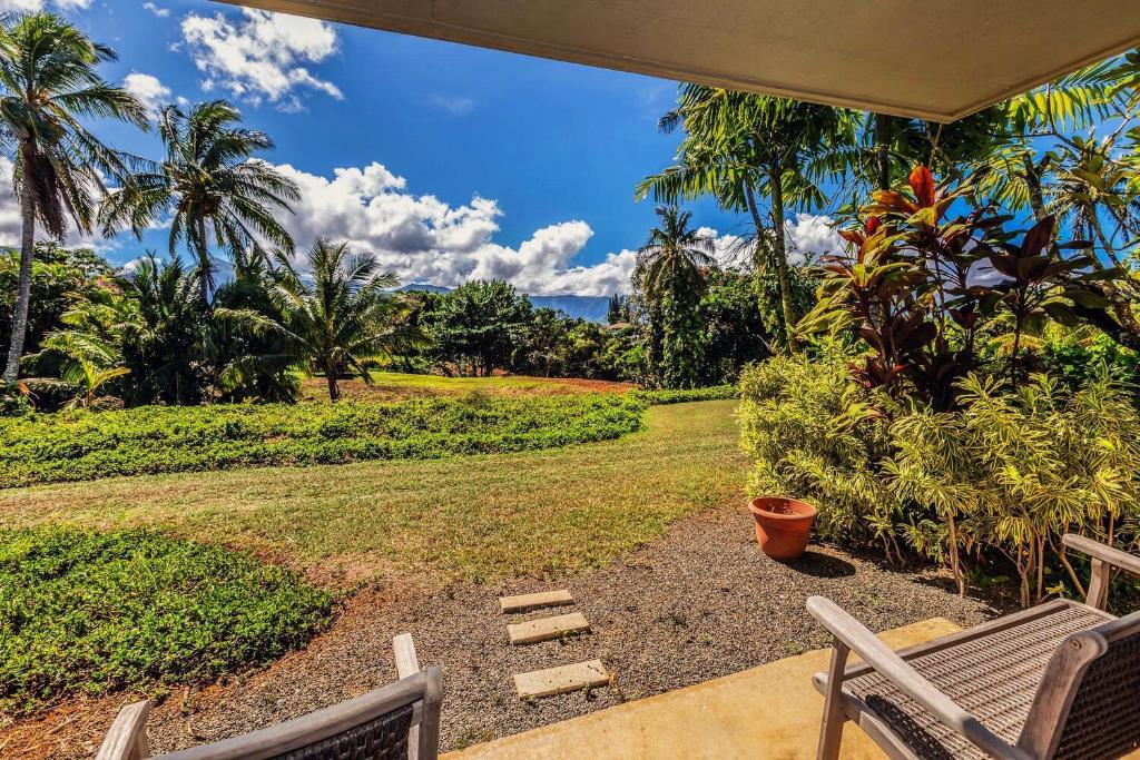 Zahrada ubytování Alii Kai II 10A