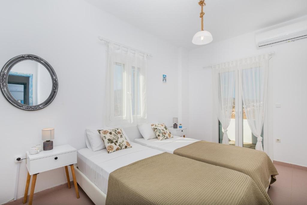 Posteľ alebo postele v izbe v ubytovaní Chloe home