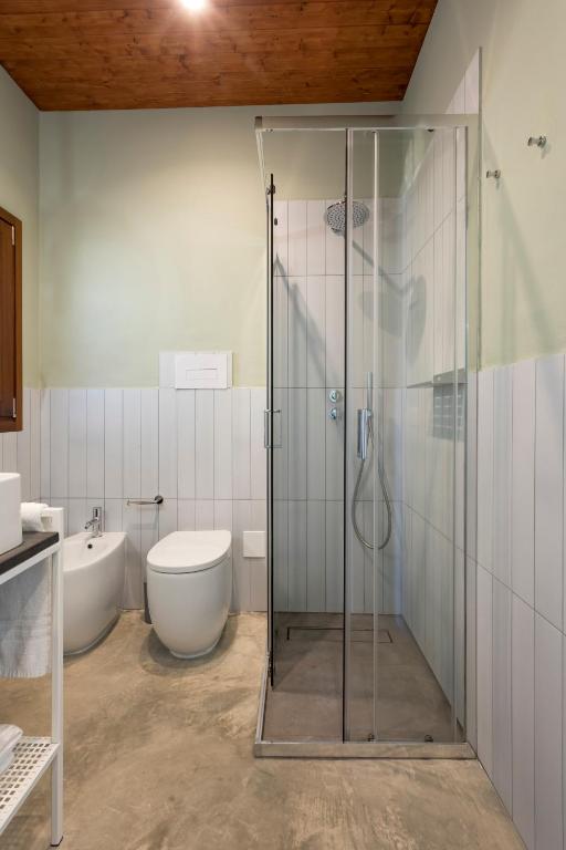 Koupelna v ubytování LELE' Guesthouse