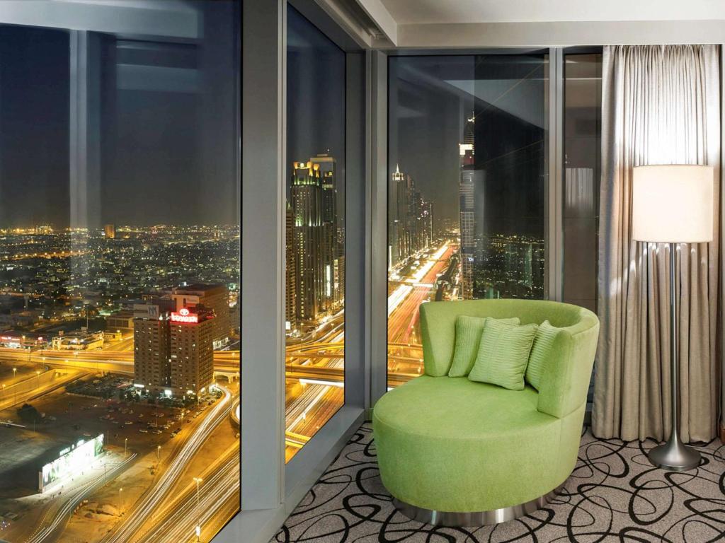 Posezení v ubytování Sofitel Dubai Downtown