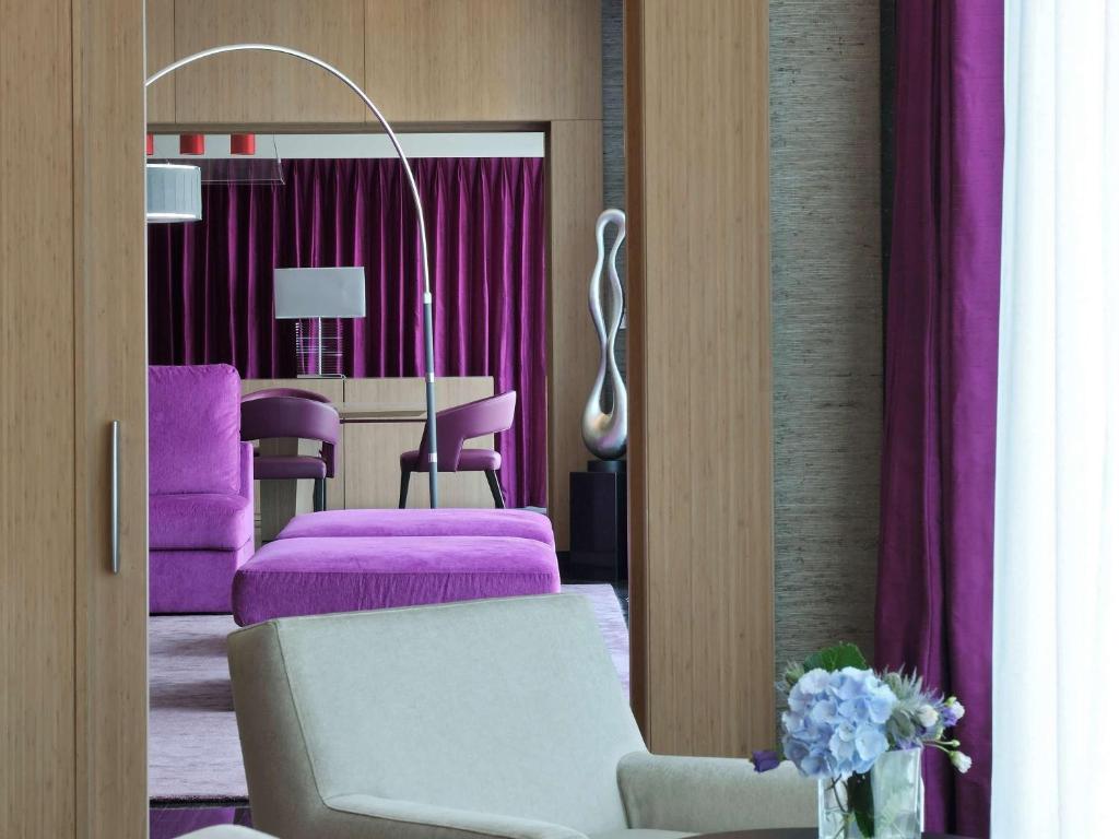 Posezení v ubytování Sofitel Dubai Downtown