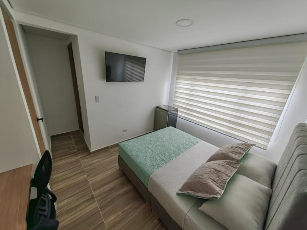 TV a/nebo společenská místnost v ubytování Moravia Coliving