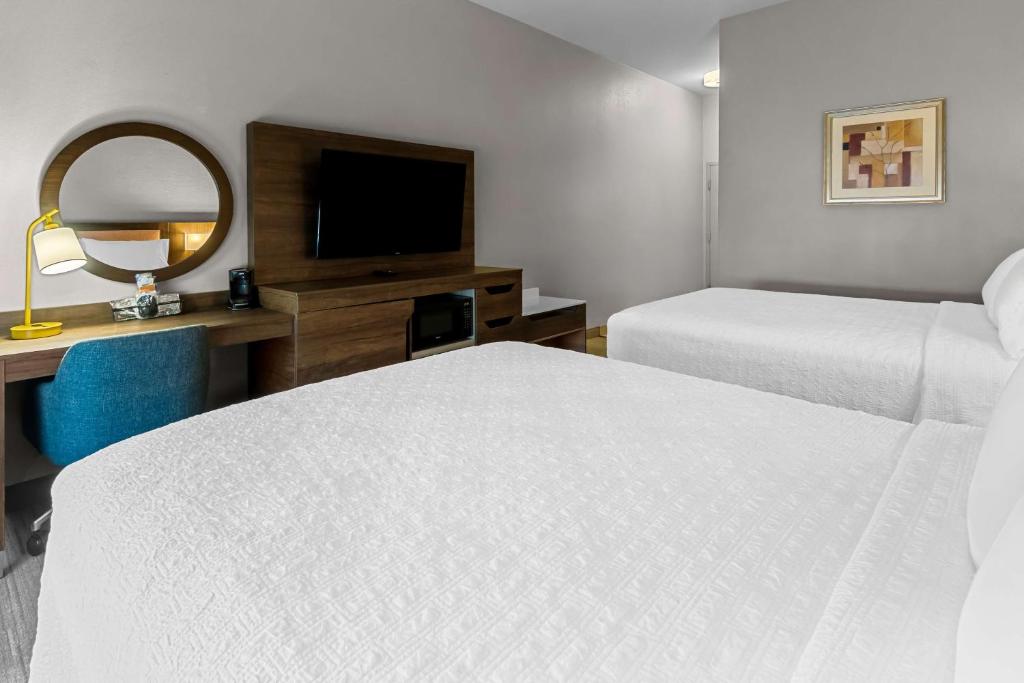 Postel nebo postele na pokoji v ubytování Hampton Inn & Suites Abilene I-20