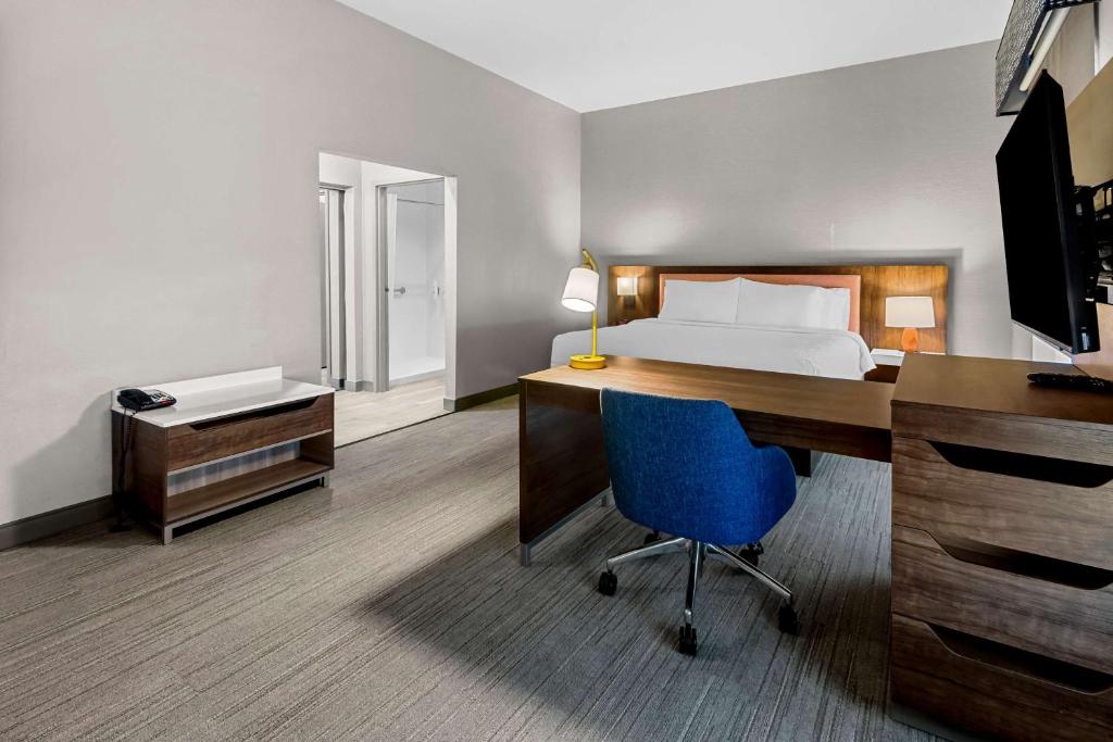 TV a/nebo společenská místnost v ubytování Hampton Inn & Suites Abilene I-20