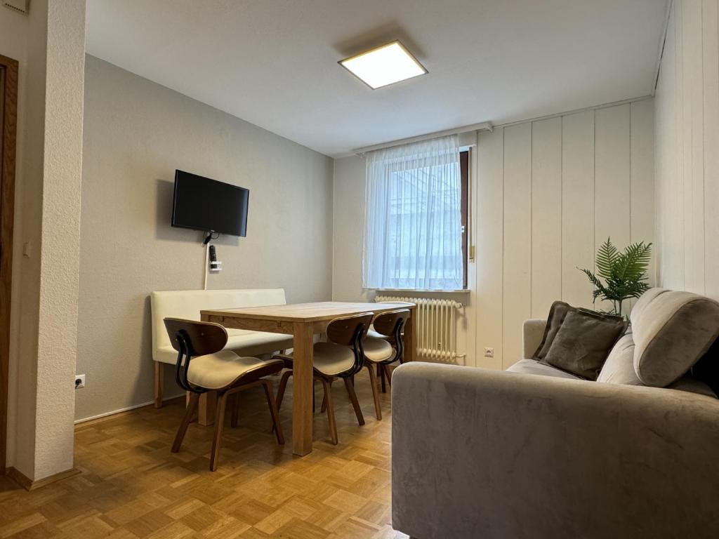 Μια τηλεόραση ή/και κέντρο ψυχαγωγίας στο Ferienhaus Möhrle 4