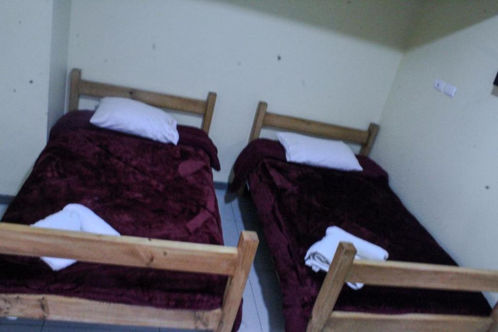 Postel nebo postele na pokoji v ubytování Hotel Blu Bascuñan