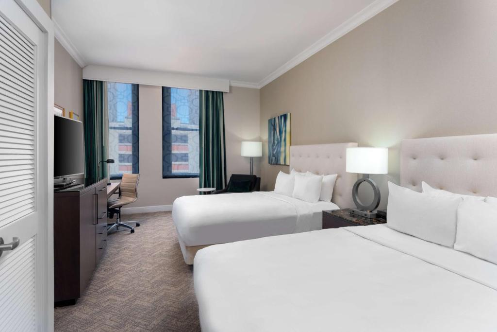 Hilton Pennywell St Louis at the Arch - Quarto Queen Com Duas Camas Queen-size