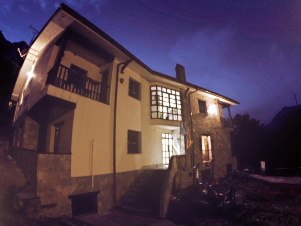 Budova, kde se aparthotel nachází
