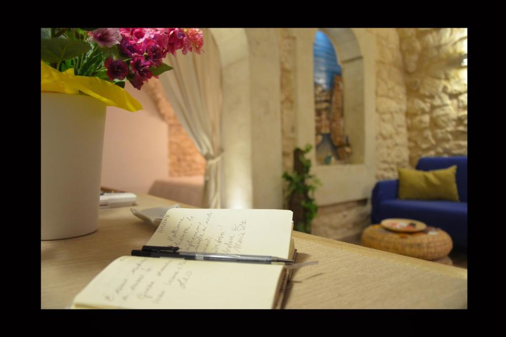 Część wypoczynkowa w obiekcie Al Borgo dell'Arte Suite