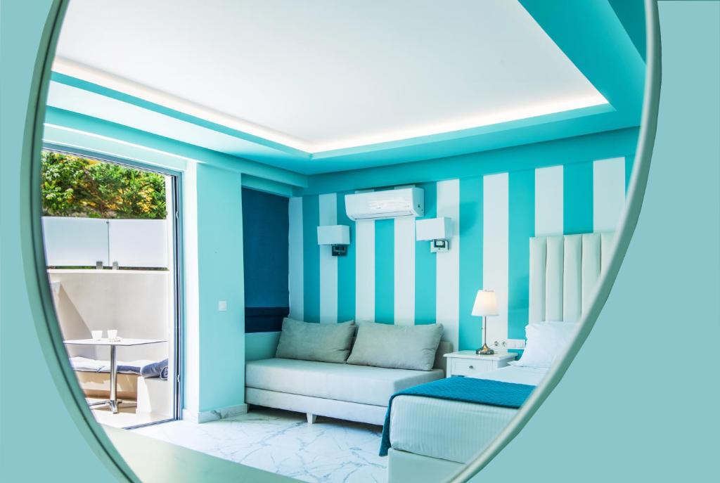 Posezení v ubytování Agios Gordios Beach Resort