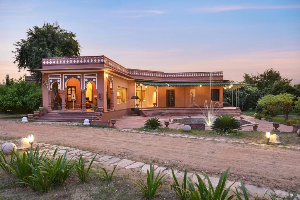 Zahrada ubytování Shahpura Gandharva Retreat, Sariska