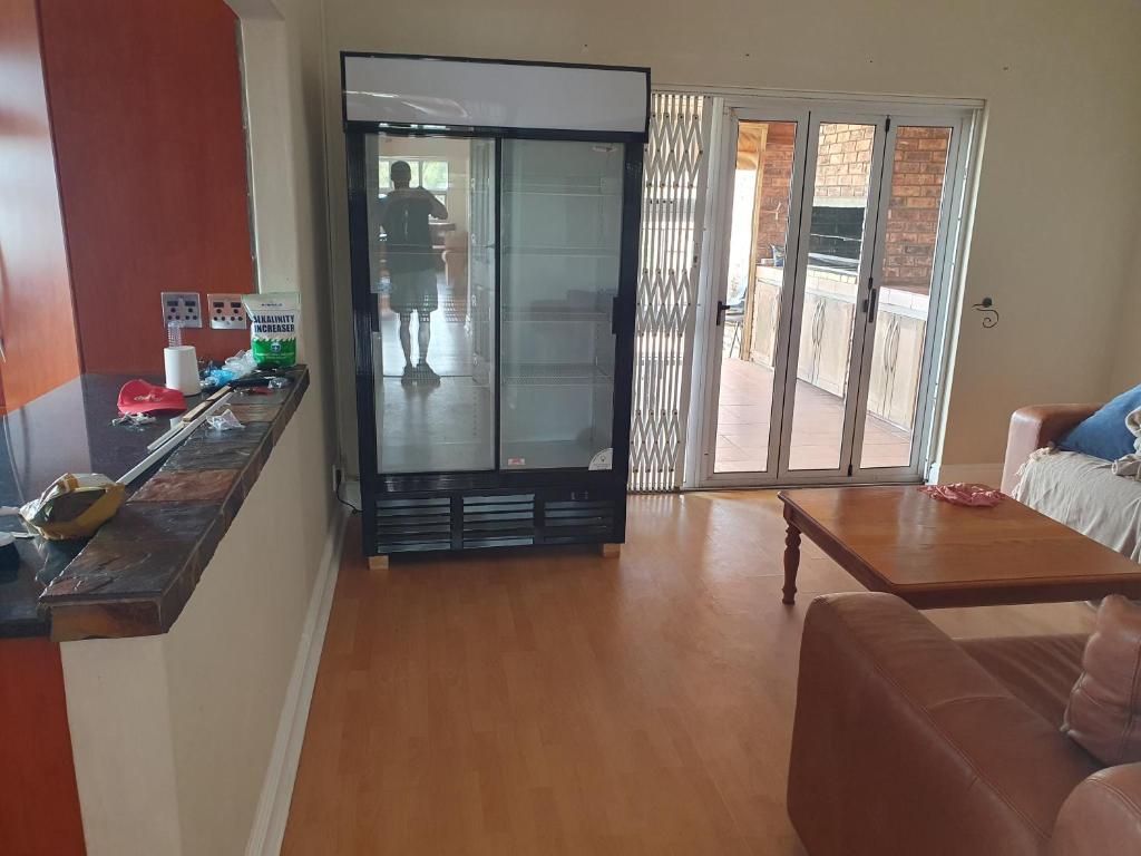 Dapur atau dapur kecil di Valley View Guesthouse