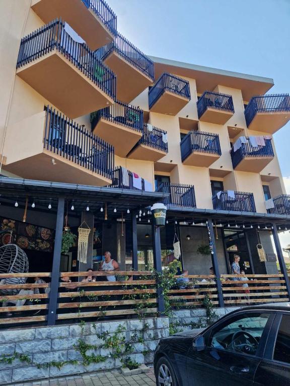 Balkón nebo terasa v ubytování New House Kobuleti 2