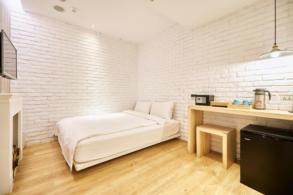 Kuchyň nebo kuchyňský kout v ubytování York Hotel