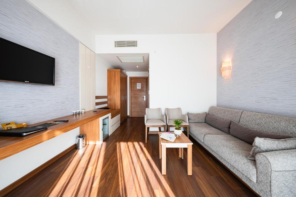 Posezení v ubytování Parion Hotel