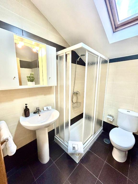 A bathroom at O LAR DE MARTINA