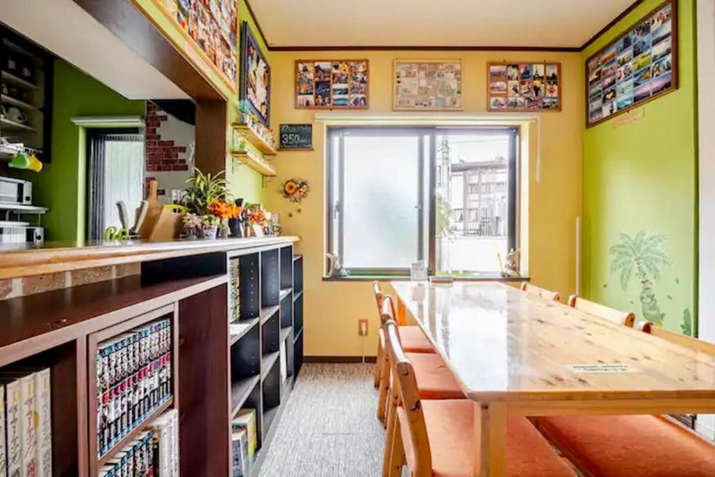 Kuchyň nebo kuchyňský kout v ubytování Guesthouse Murabito