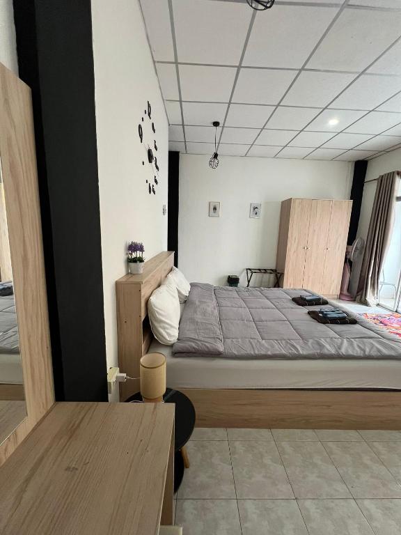 Postel nebo postele na pokoji v ubytování Lo Sfizio