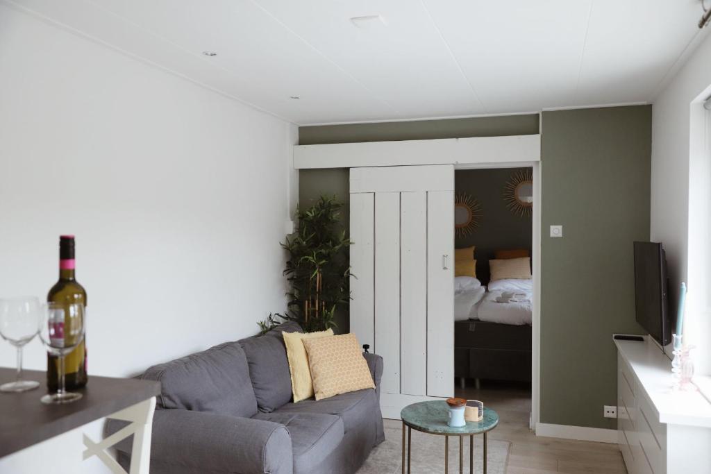 Posezení v ubytování Charley's Beachhouse