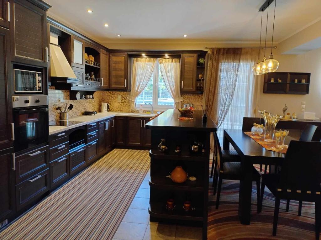 Kuchyň nebo kuchyňský kout v ubytování Mirabilia Guest House