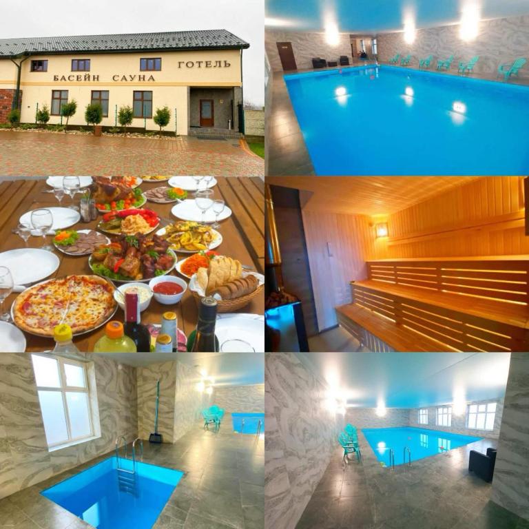 Bazén v ubytování Hotel ELYSIUM nebo v jeho okolí