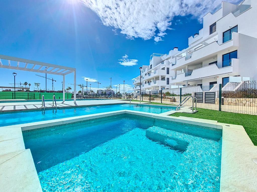 Bazén v ubytování Santa Rosalia Lake & Life Resort - 4310 nebo v jeho okolí