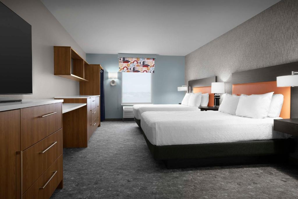 Postel nebo postele na pokoji v ubytování Home2 Suites by Hilton Phoenix Chandler