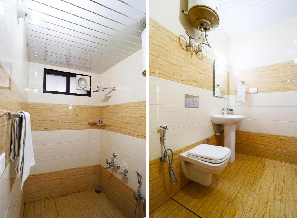 Koupelna v ubytování Tanwar B&B (bloominn)