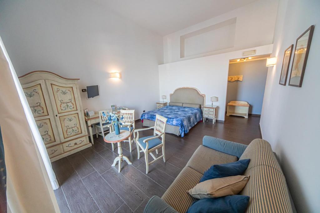 Posezení v ubytování La Rada B&B