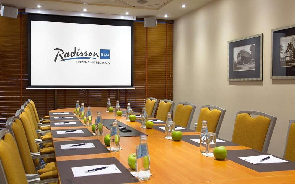 Konferenční prostory v ubytování Radisson Blu Ridzene Hotel, Riga