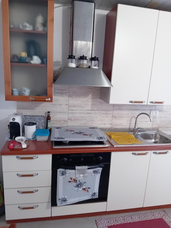 Kuchyň nebo kuchyňský kout v ubytování A casa tua Affitti brevi