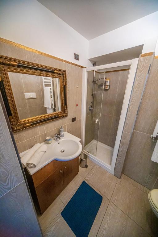 Koupelna v ubytování La Rada B&B