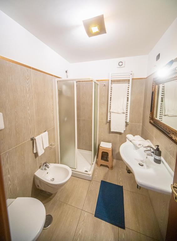 Koupelna v ubytování La Rada B&B