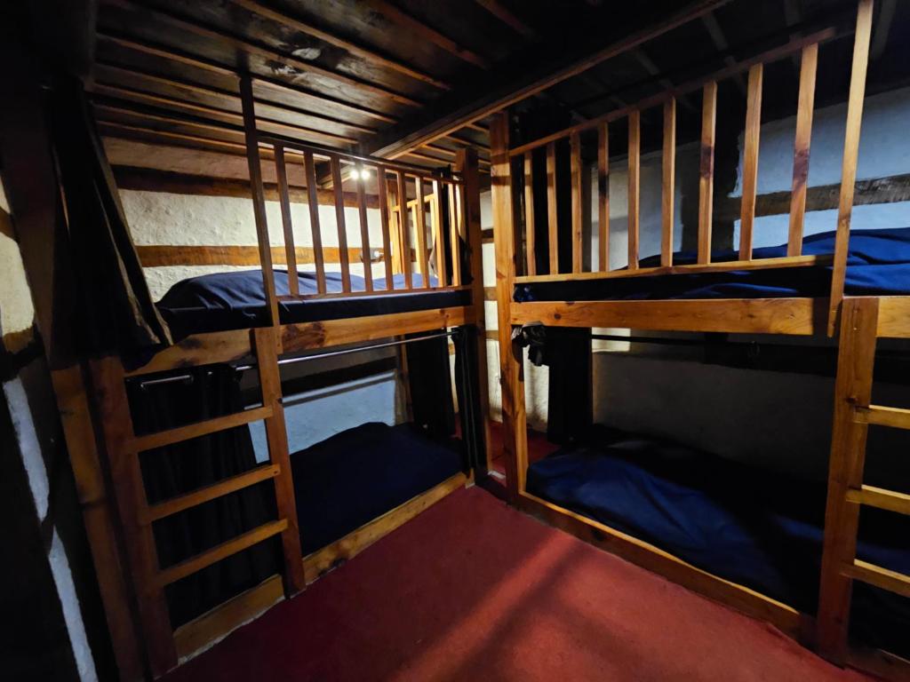 Palanda nebo palandy na pokoji v ubytování Parvatis Lap Luxury Hostel & Camps