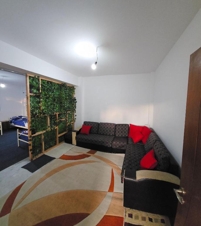Posezení v ubytování Stone House Hostel Elbasan