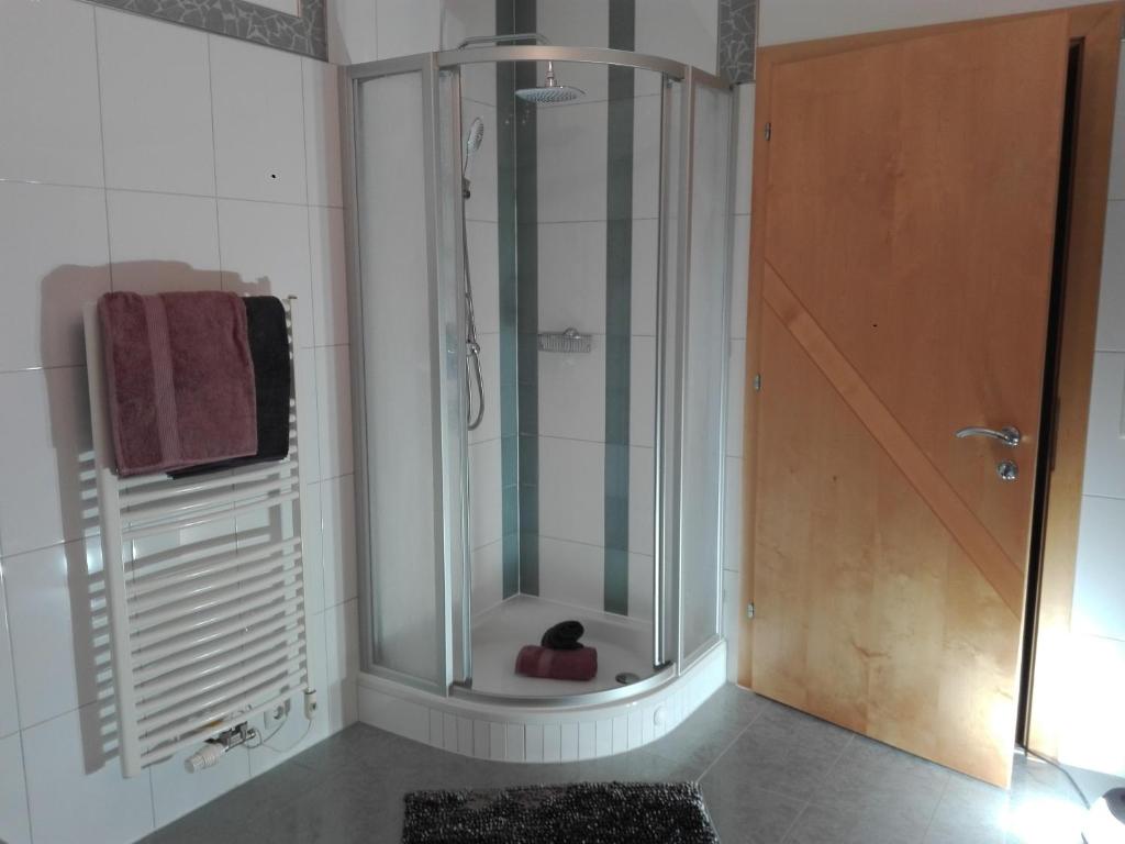 Koupelna v ubytování Appartement Juffinger