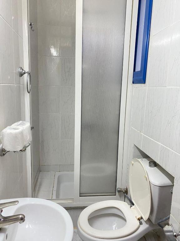 Koupelna v ubytování Pensione Dahab
