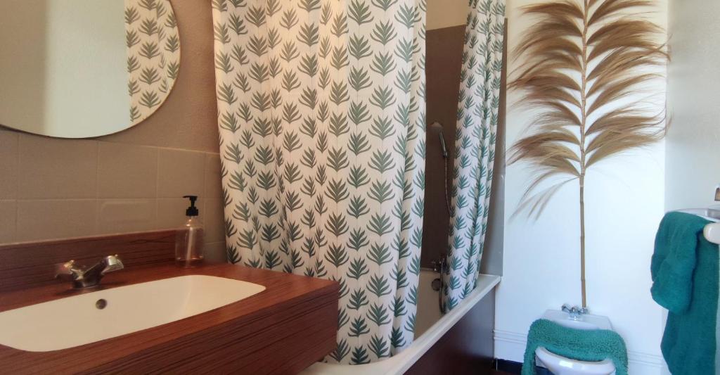 Kúpeľňa v ubytovaní Appartement cosy cœur de station