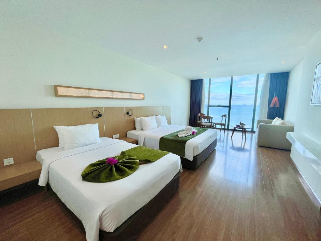 Studio nhìn ra quang cảnh đại dương