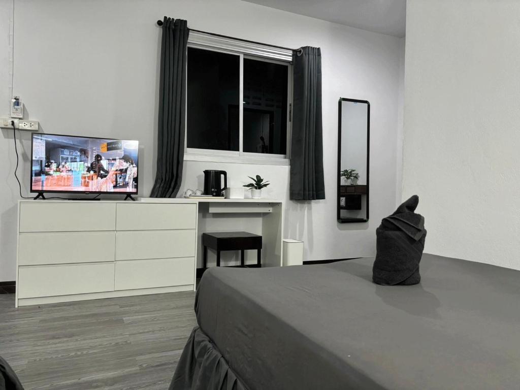 TV a/nebo společenská místnost v ubytování White House