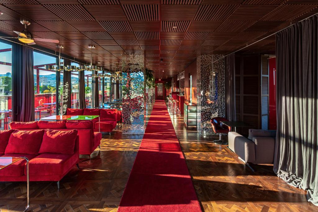 Posezení v ubytování Hotel Afisha