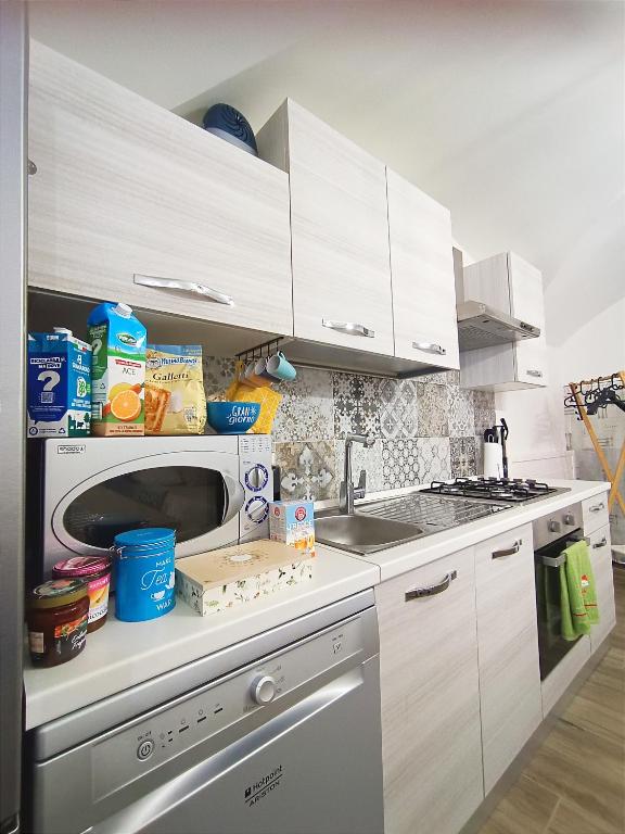 Cucina o angolo cottura di Borgo Sant'Antonio