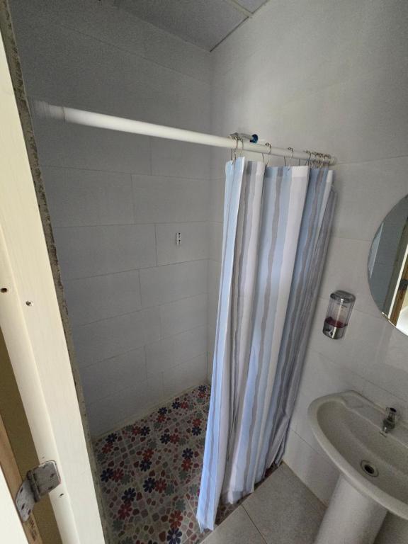 Koupelna v ubytování La Casa Las Palmitas